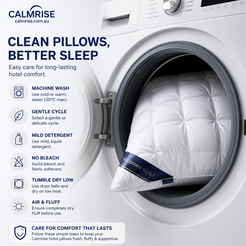 Calmrise CloudSoft Hotel Pillow™ - 2 Pack